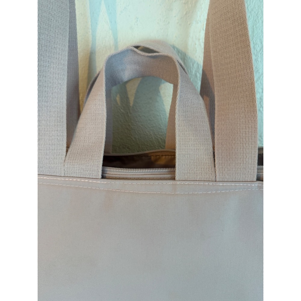 Bagsmart Laptop Tote Bag Lightweight Dusty Rose Pink Padded Sleeve Travel Work - Picture 3 of 11